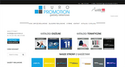 Desktop Screenshot of europromotion.pl